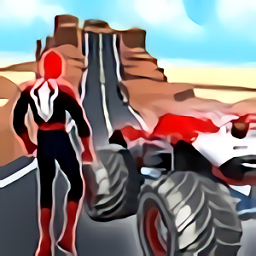 超级英雄超级坡道汽车特技游戏 v0.1 安卓版