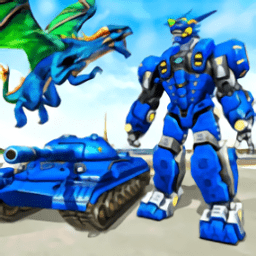 陆军龙机器人汽车游戏(flying dragon robot) v2.2 安卓版
